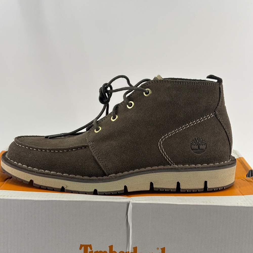 Timberland Westmore Mid Lace Chukka Boot Mens 8.5 Canteen Brown Suede SensorFlex